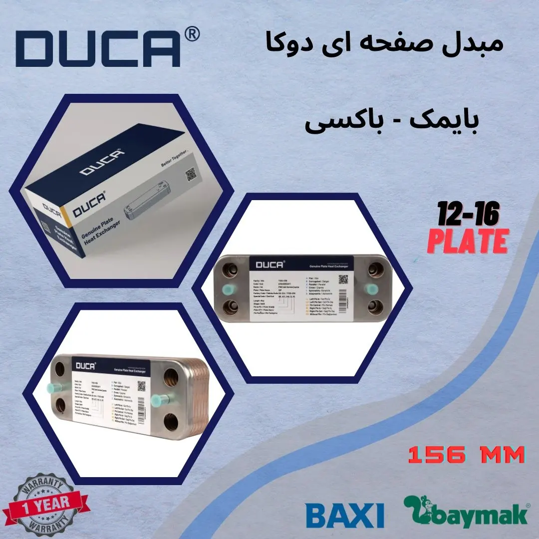 مبدل صفحه ای Duca